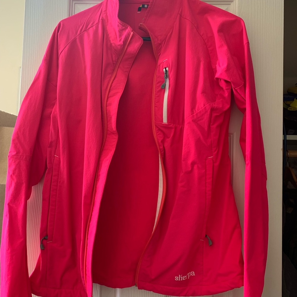 Sherpa Hot pink jacket